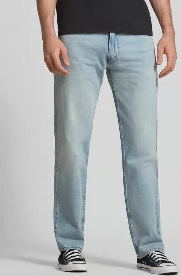Levi's Relaxed straight fit jeans in used-look model '555' - Foto 2