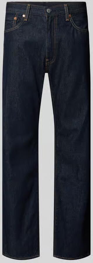 Levi's Relaxed straight fit jeans met steekzakken model '555' - Foto 12