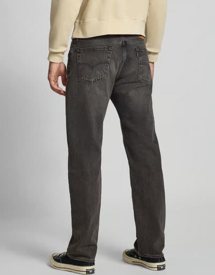 Levi's Relaxed straight fit jeans met steekzakken model '555 '