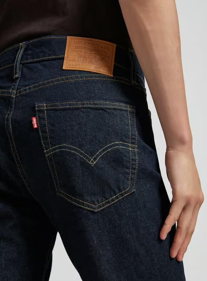Levi's Blauwe Heren Jeans Regular Fit Herfst Winter Blauw Heren - Foto 8