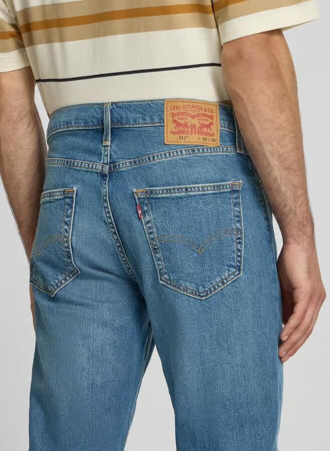 Levi's slim fit jeans van katoenmix model '511 ' - Foto 2