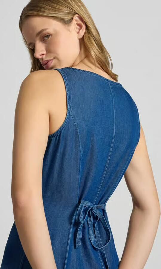 Levi's Slim fit jeansjurk van mix van katoen en lyocell - Foto 2