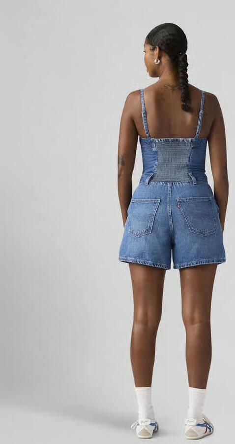 Levi's slim fit jumpsuit van puur katoen