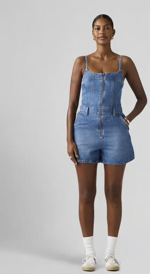 Levi's slim fit jumpsuit van puur katoen - Foto 2