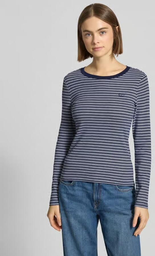 Levi's Slim fit shirt met lange mouwen en logostitching model 'Essential' - Foto 2