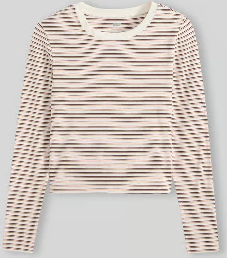 Levi's Slim fit shirt met lange mouwen van katoenmix