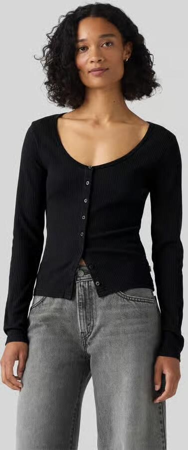 Levi's Slim fit shirt met lange mouwen van katoenmix - Foto 3