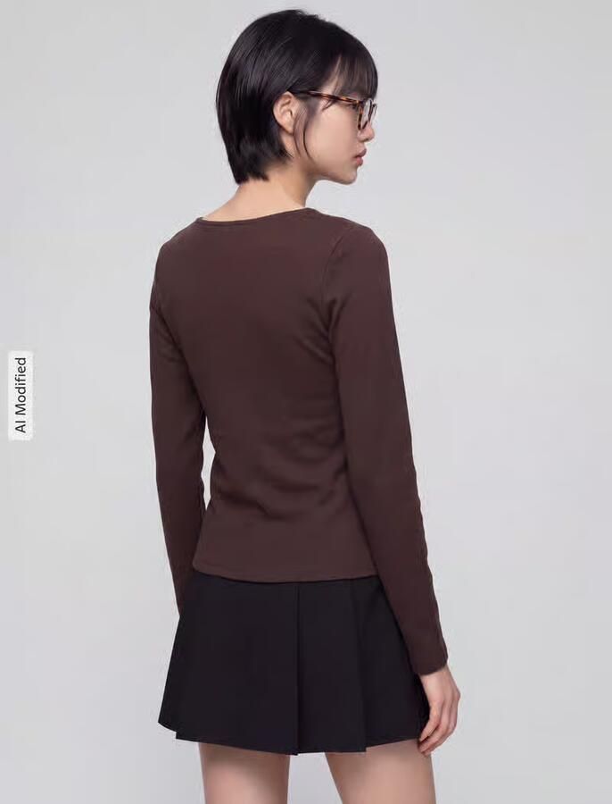 Levi's Slim fit shirt met lange mouwen van katoenmix model 'ALLIE' - Foto 3