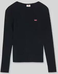 Levi's slim fit shirt met lange mouwen van katoenmix met gestikt logo