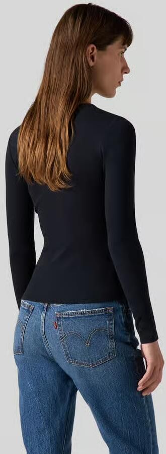 Levi's slim fit shirt met lange mouwen van katoenmix met gestikt logo - Foto 3