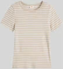 Levi's slim fit T-shirt van katoenmix