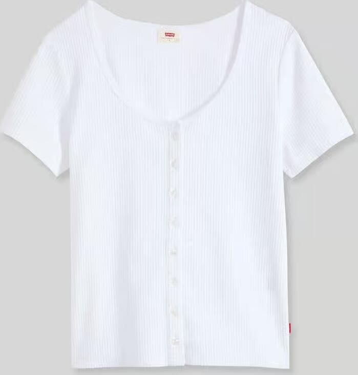 Levi's Slim fit t-shirt van katoenmix