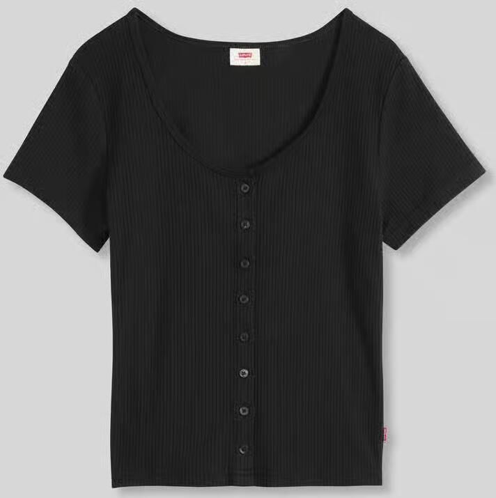 Levi's Slim fit t-shirt van katoenmix