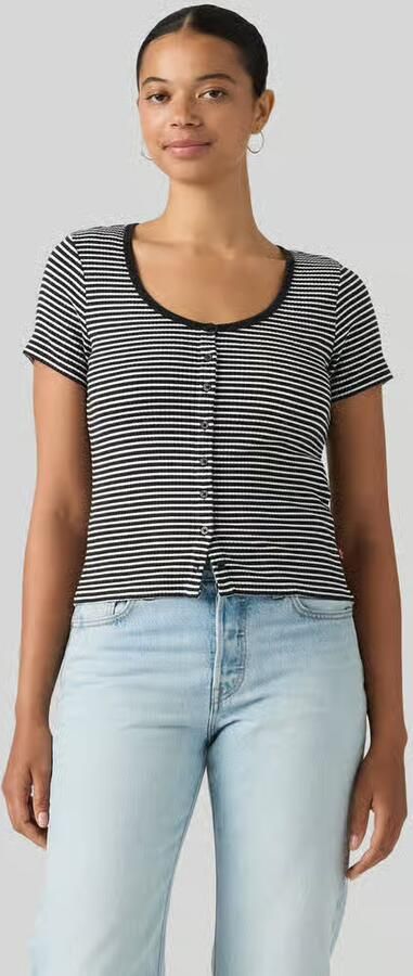 Levi's Slim fit t-shirt van katoenmix - Foto 3