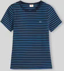 Levi's slim fit T-shirt van katoenmix met gestikt logo