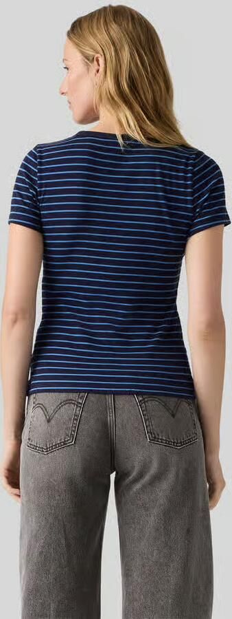 Levi's slim fit T-shirt van katoenmix met gestikt logo - Foto 3
