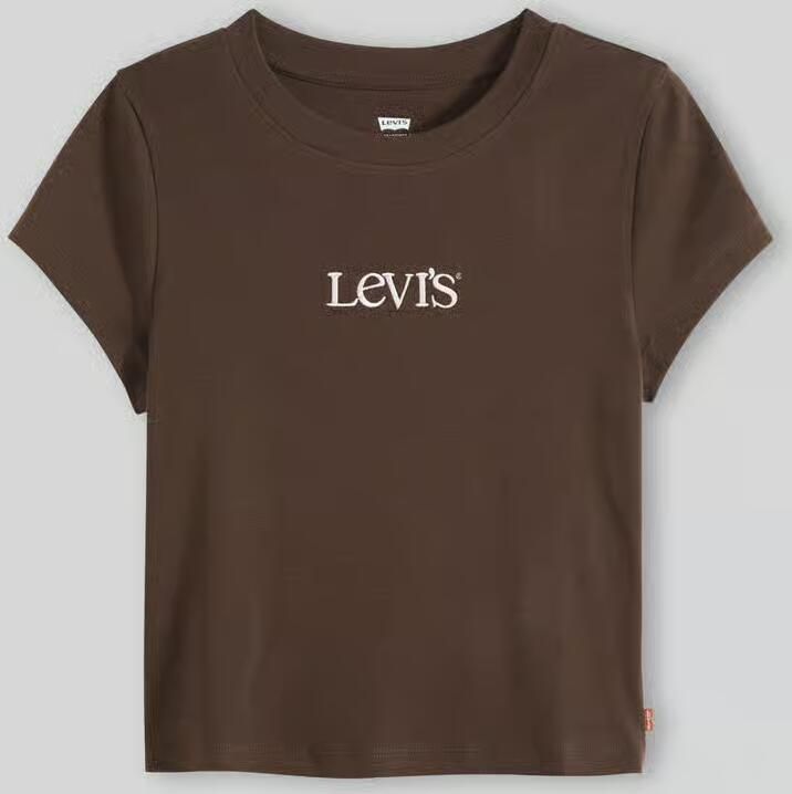 Levi's Slim fit t-shirt van katoenmix met logoprint - Foto 2