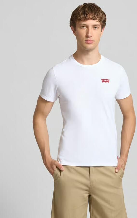 Levi's T-shirt Korte Mouw Levis 2-pack slim fit T-shirts met ronde hals - Foto 6