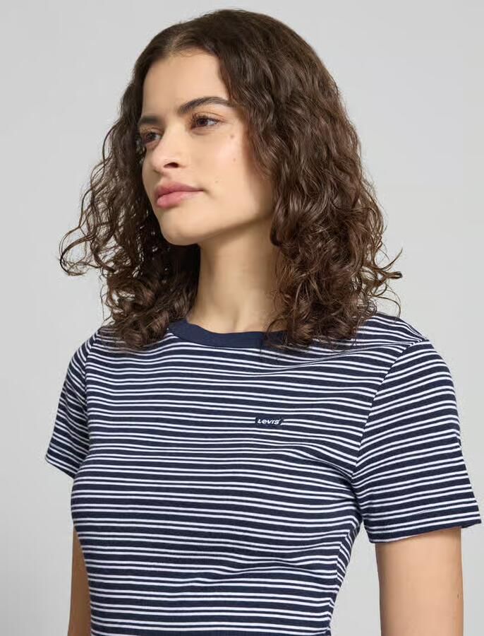 Levi's Slim Fit T-shirt van puur katoen