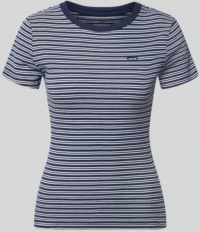 Levi's Slim Fit T-shirt van puur katoen - Foto 2