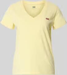 Levi's slim fit T-shirt van puur katoen