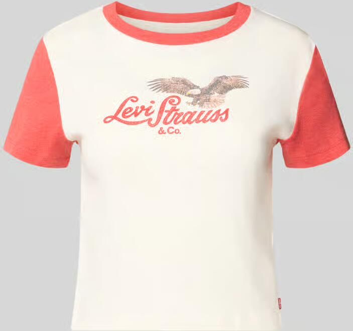 Levi's slim fit T-shirt van puur katoen - Foto 2