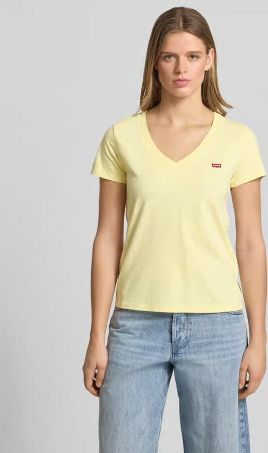 Levi's slim fit T-shirt van puur katoen - Foto 2