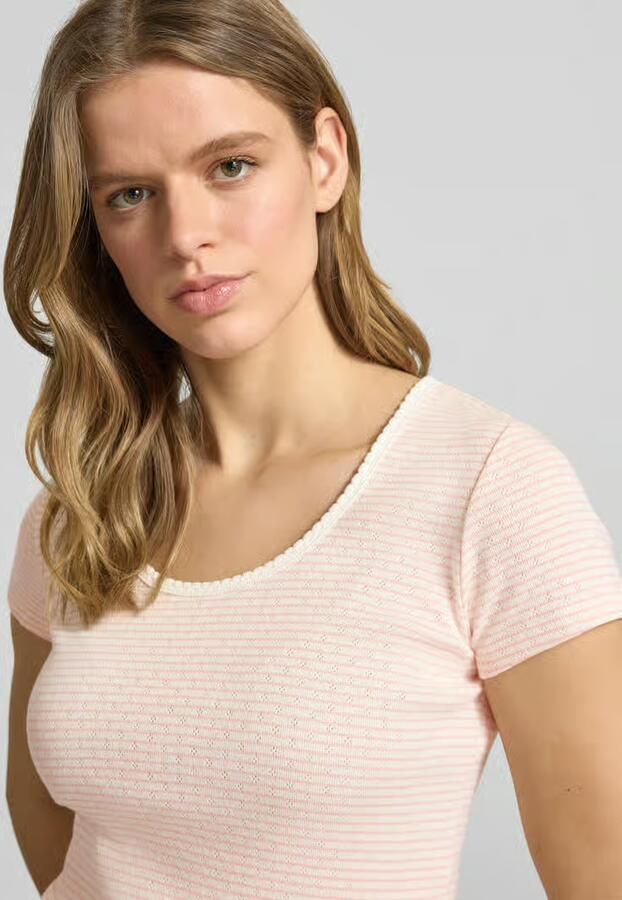Levi's slim fit T-shirt van puur katoen model 'SWEETIE'