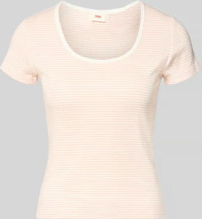 Levi's slim fit T-shirt van puur katoen model 'SWEETIE' - Foto 2
