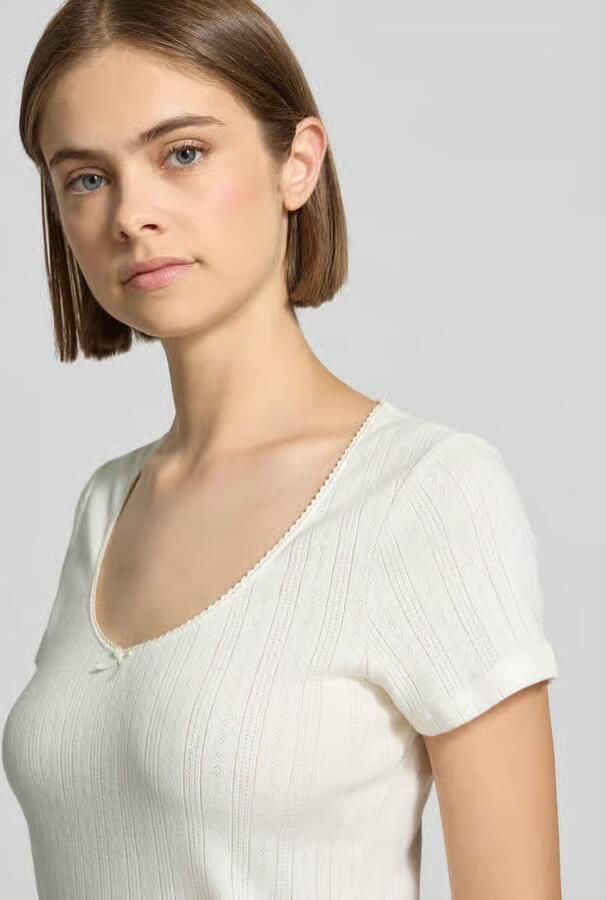 Levi's slim fit T-shirt van puur katoen model 'SWEETIE' - Foto 2