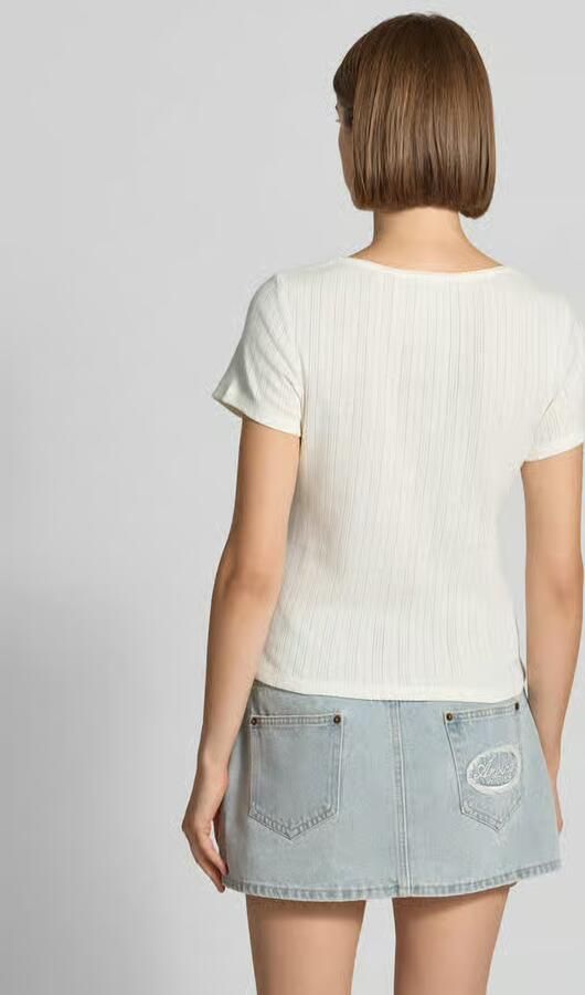 Levi's slim fit T-shirt van puur katoen model 'SWEETIE' - Foto 2