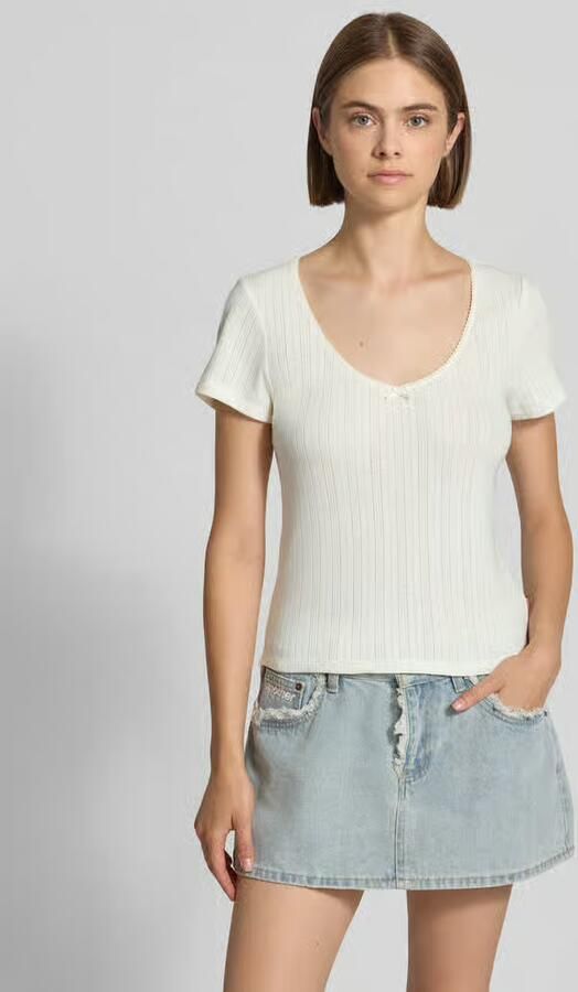 Levi's slim fit T-shirt van puur katoen model 'SWEETIE' - Foto 3