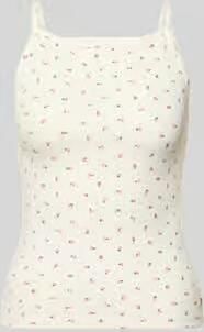 Levi's slim fit tank top van katoenmix
