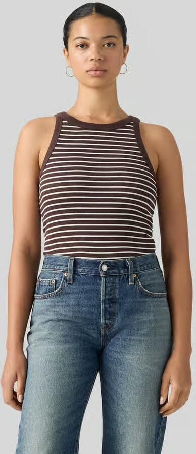 Levi's slim fit tanktop van katoenmix - Foto 3