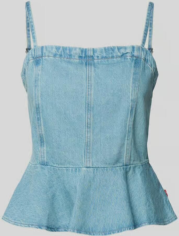 Levi's slim fit tanktop van puur katoen model 'ANDERSON FLOUNCE' - Foto 2