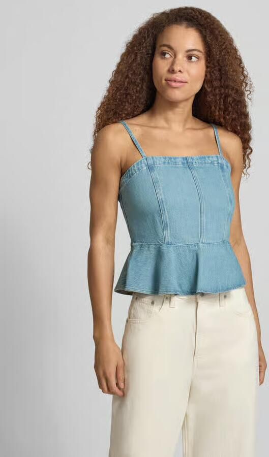 Levi's slim fit tanktop van puur katoen model 'ANDERSON FLOUNCE' - Foto 4