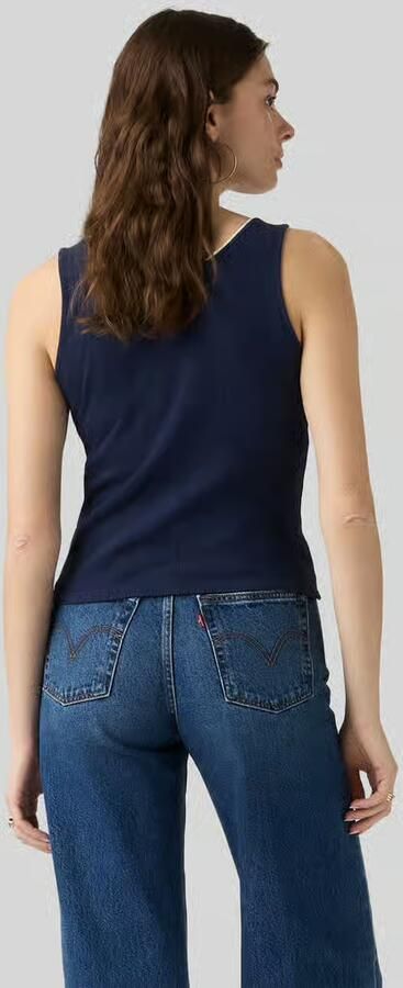 Levi's Slim fit top van puur katoen met strikdetail - Foto 2