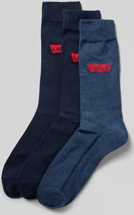 Levi's Sokken LEVIS REGULAR CUT BW LOGO RECYCL CO 3P (3 paar Set van 2)