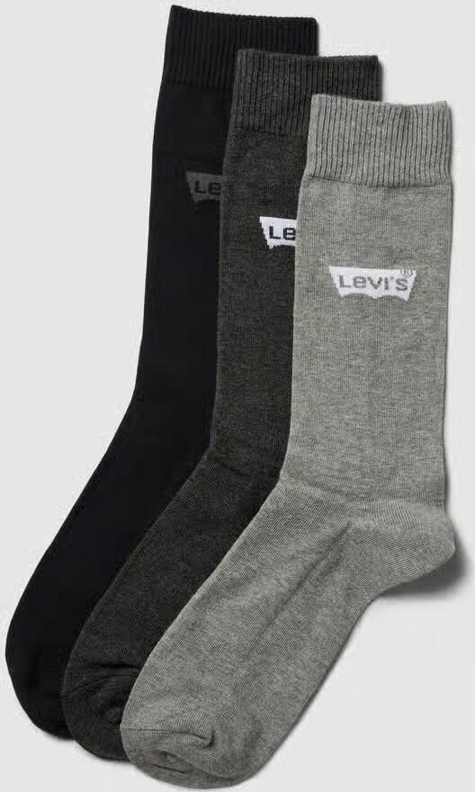Levi's Sokken LEVIS REGULAR CUT BW LOGO RECYCL CO 3P (3 paar Set van 2) - Foto 3