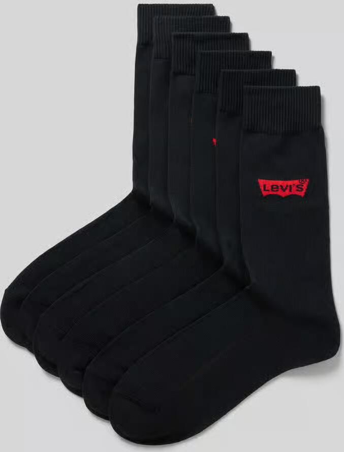 Levi's Sokken met brede logoband (6 paar Set van 6) - Foto 4
