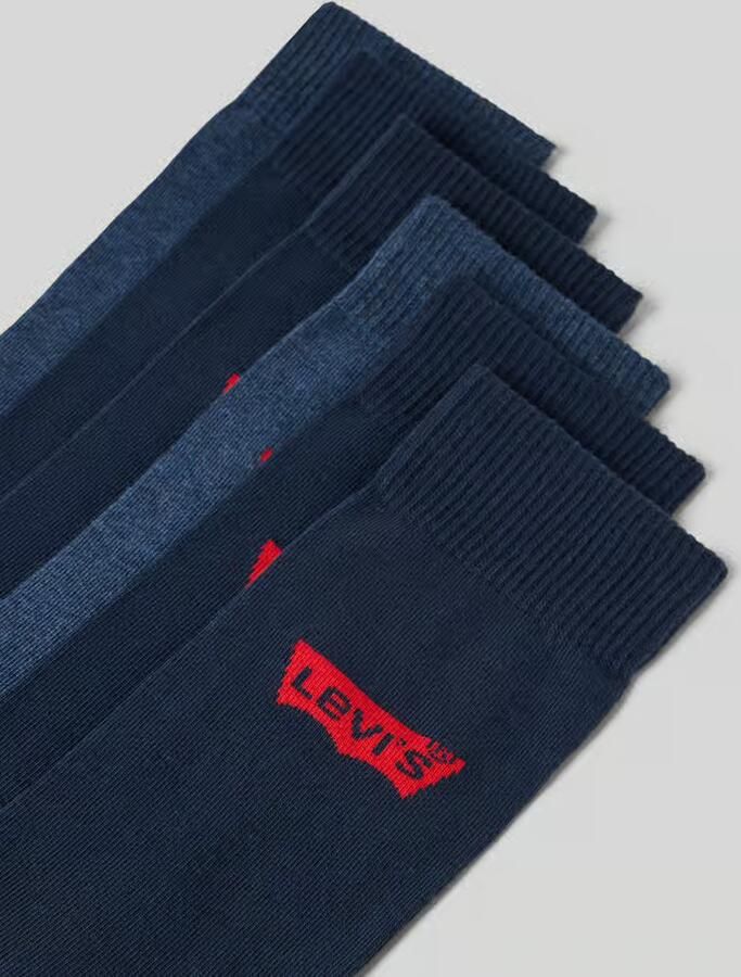 Levi's Sokken met brede logoband (6 paar Set van 6)