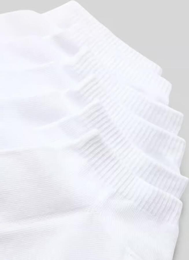 Levi's Sokken van katoenmix in set van 6 model 'LOW CUT LOGO COTTON 6P'