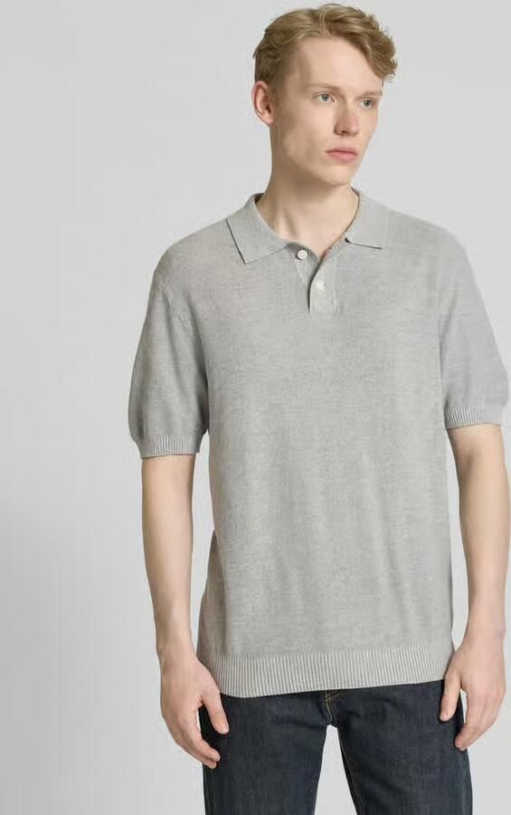 Levi's Standard fit poloshirt met ribboorden - Foto 2