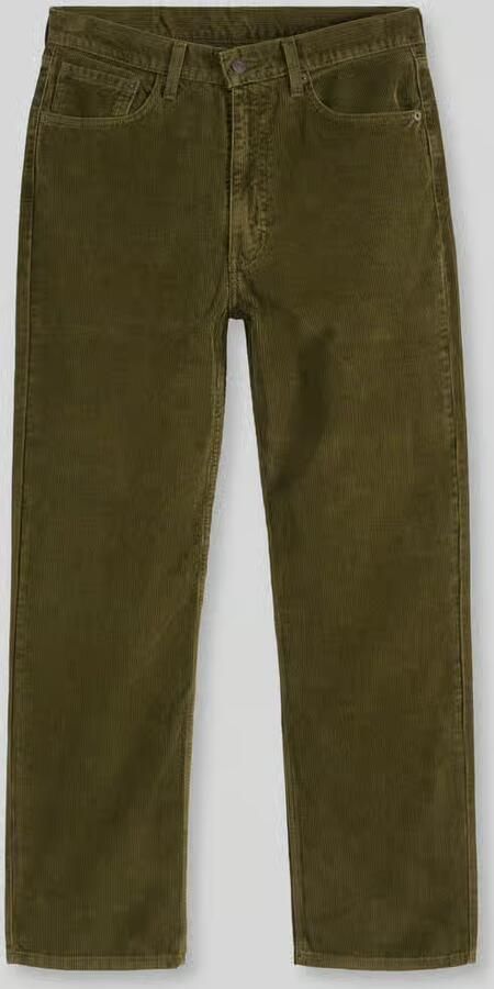 Levi's Straight fit corduroy broek van puur katoen