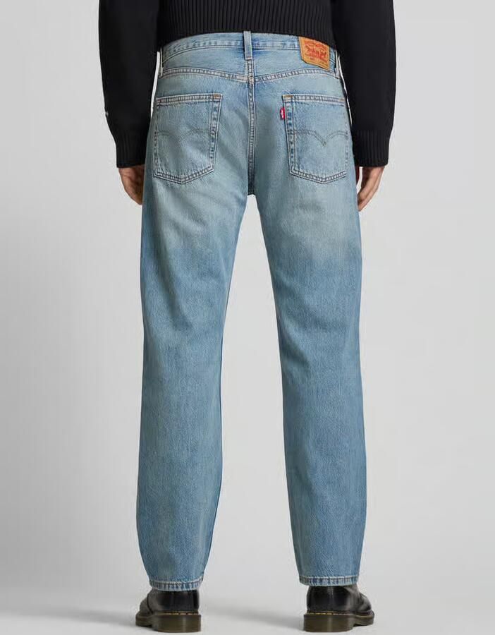 Levis LEVI'S 555 Relaxed Straight Leg Jeans Blauw- Heren Blauw - Foto 3