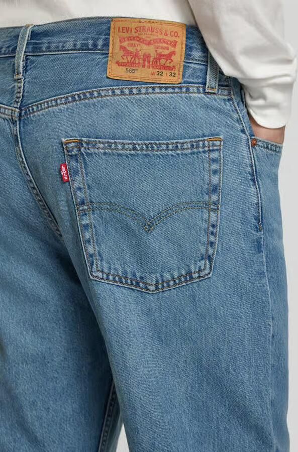 Levi's Straight fit jeans in 5-pocketmodel model 'Live' - Foto 3