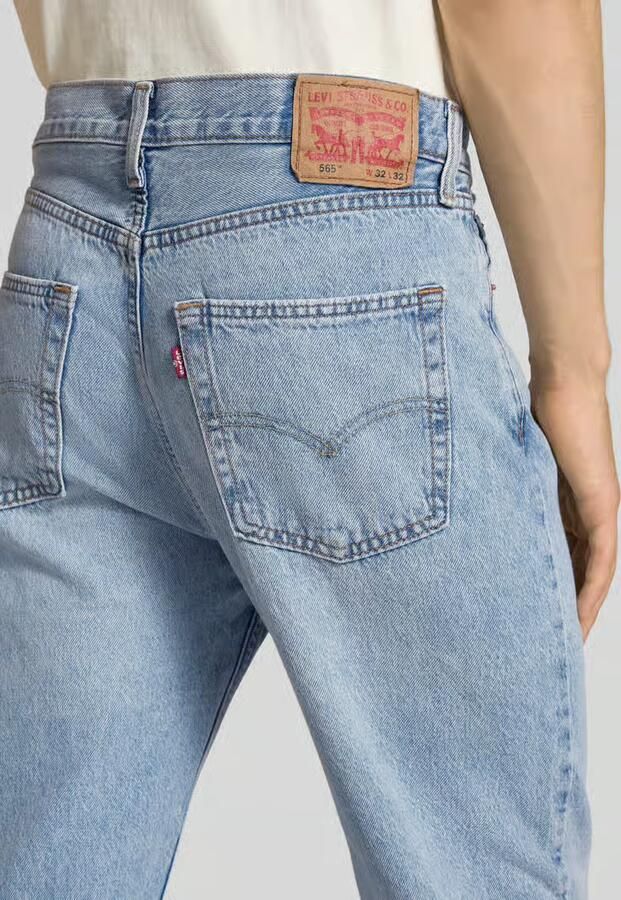 Levi's Straight fit jeans met logopatch model '565 Loose'