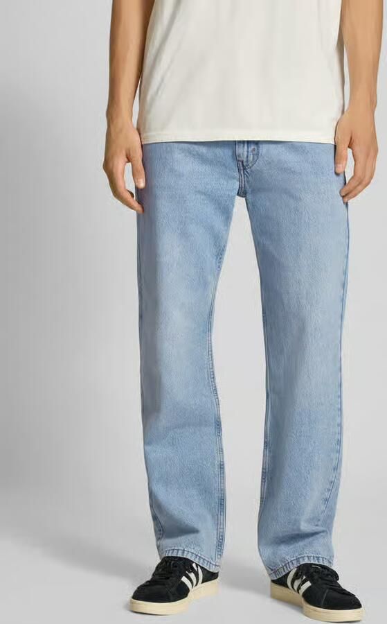 Levi's Straight fit jeans met logopatch model '565 Loose' - Foto 4