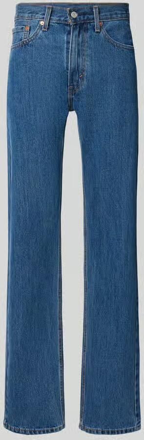 Levi's straight fit jeans van pure katoen model '505™'