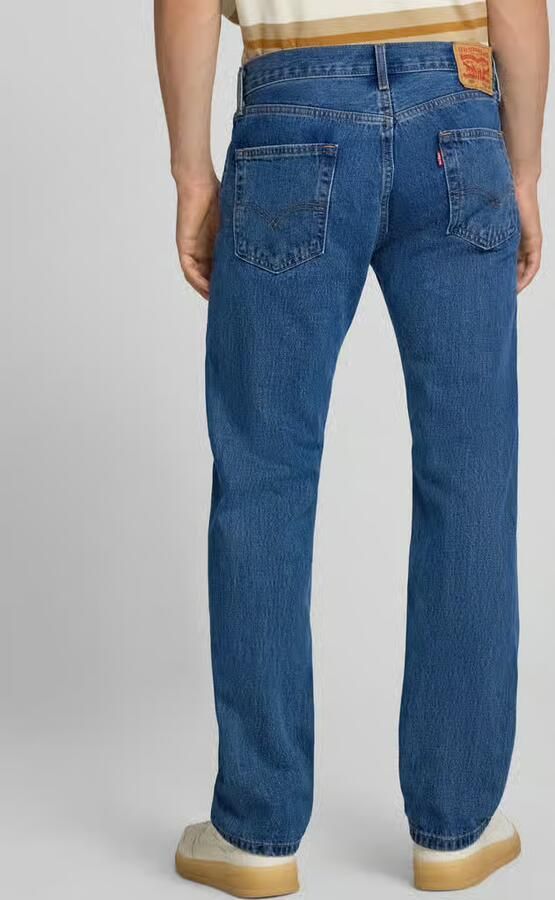 Levi's straight fit jeans van pure katoen model '505™' - Foto 5